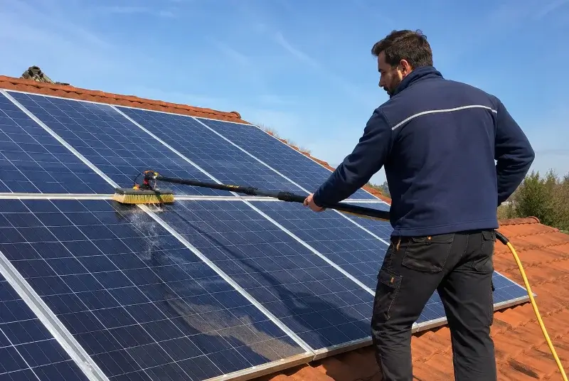 Nettoyage et entretien de panneaux solaires à Orchies